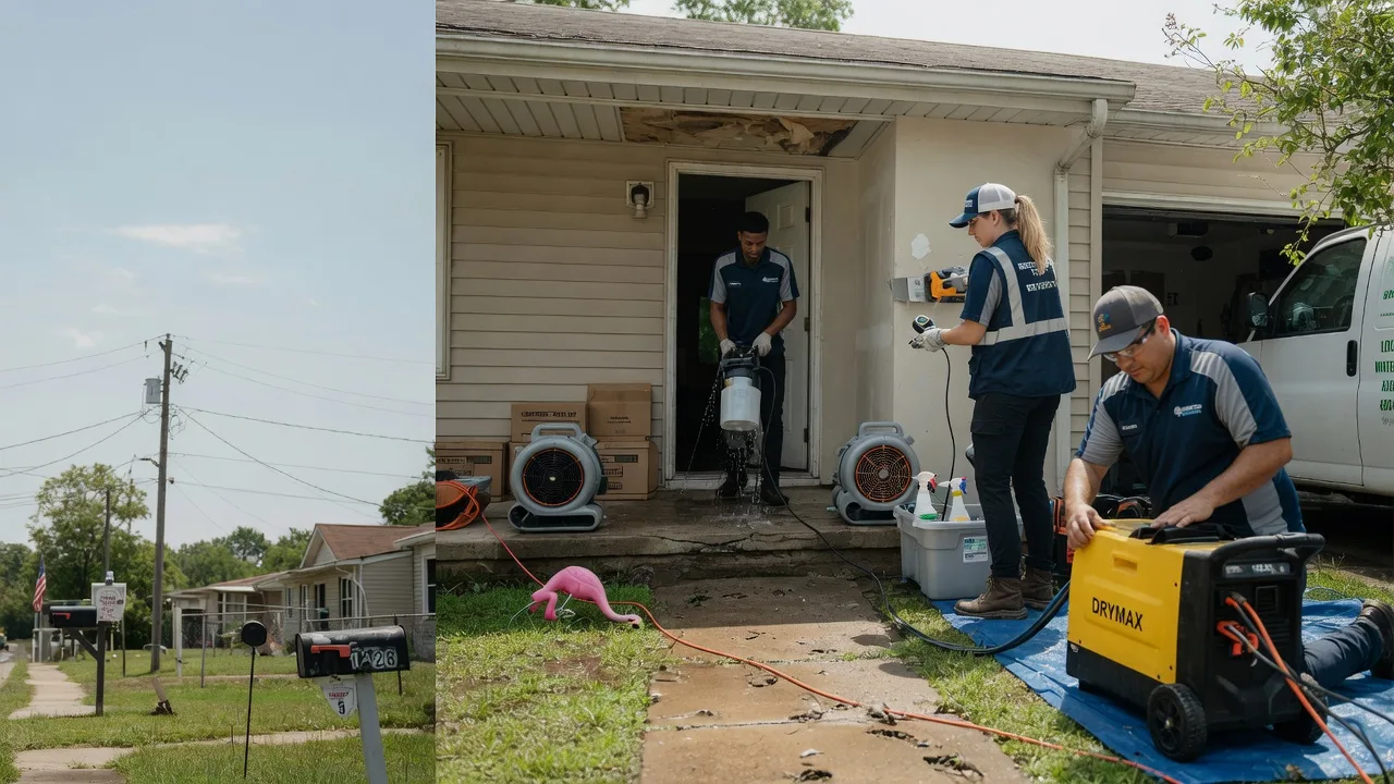 Storm Damage Water Removal in Crown Point, IN near me